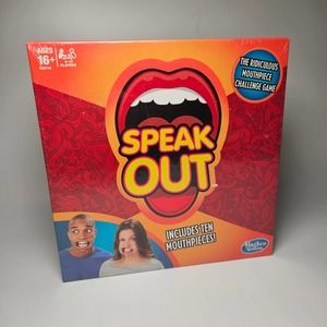 Hasbro Gaming Speak Out Game, New Sealed